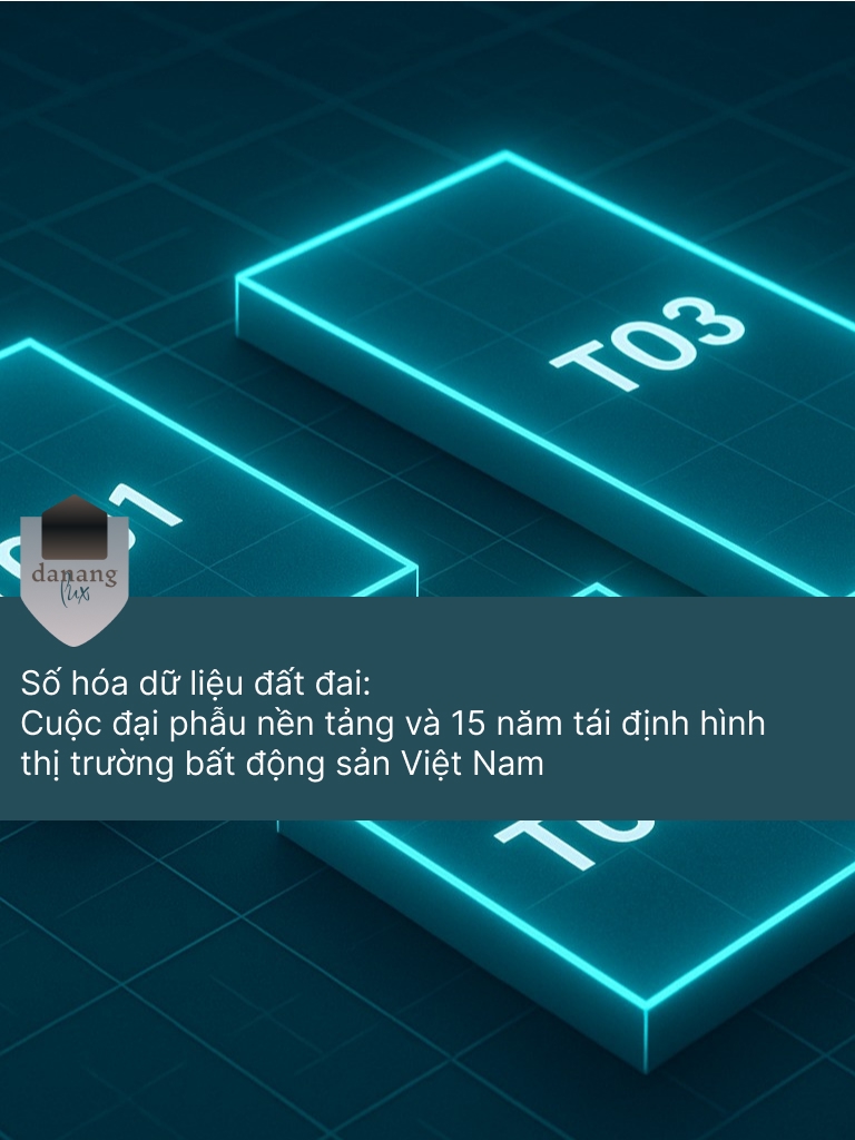 số hóa dữ liệu đất đai: cuộc đại phẫu nền tảng và 15 năm định hình thị trường bất động sản việt nam