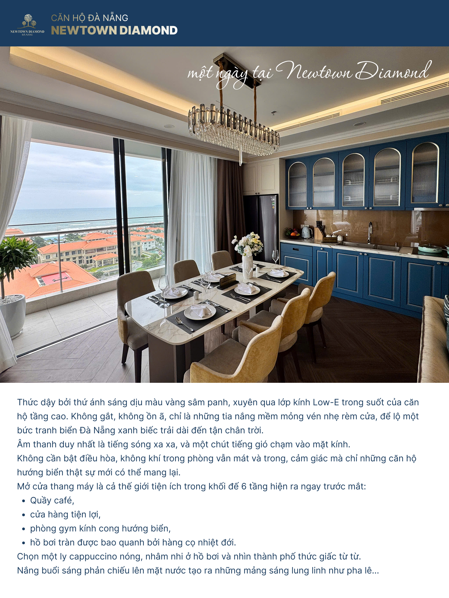 1 ngày sống tại căn hộ newtown diamond đà nẵng